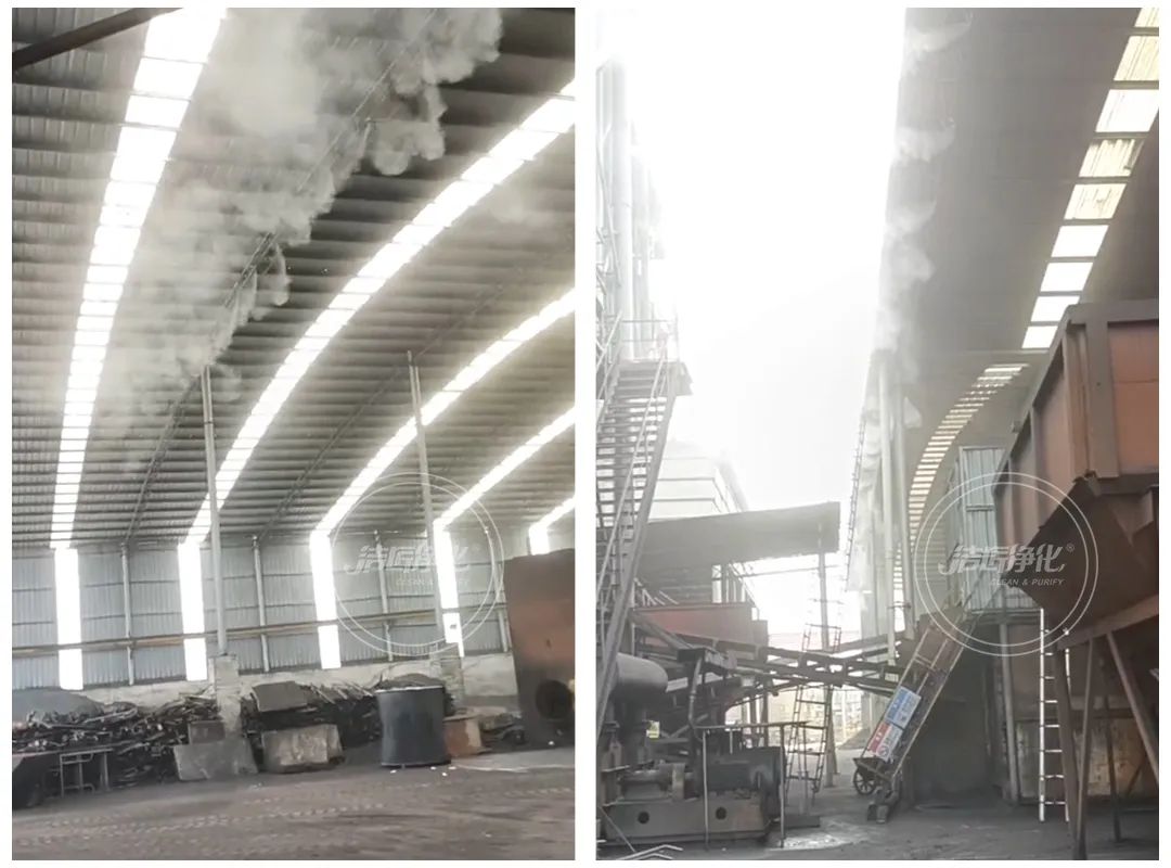 為陶瓷廠煤氣站安裝100+個高壓噴霧頭！Dejing的凈?除臭顯實力！.jpg